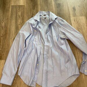 Calvin Klein Button Up Blue Slim 16 34/35